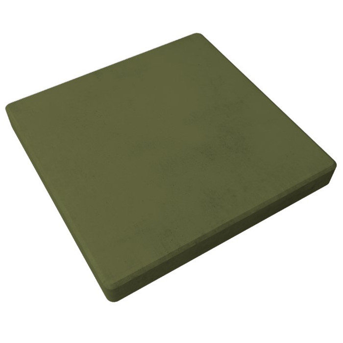 Квадратная тротуарная плитка 300х300х40 Зеленый